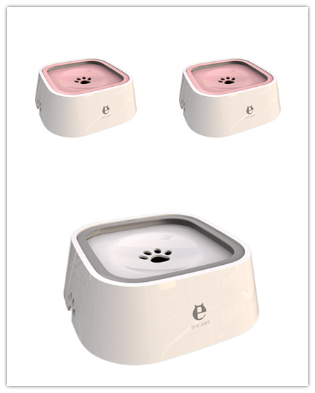 Color: Mix color set6 - Non-wet Mouth Dog Bowl, Floating Bowl, Anti-overturning