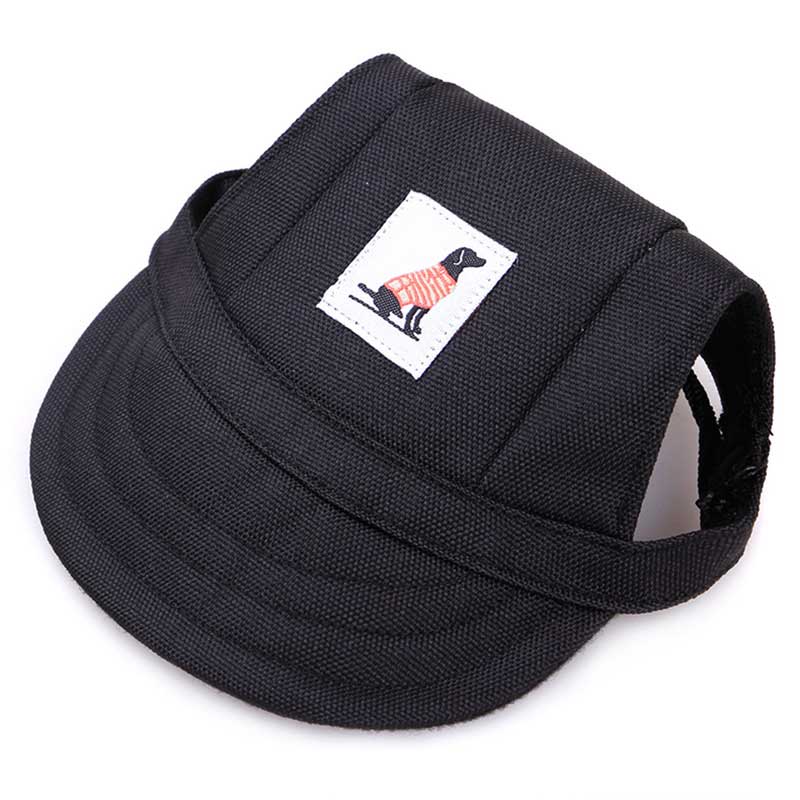 Color: Black, Size: L - Pet dog baseball hat