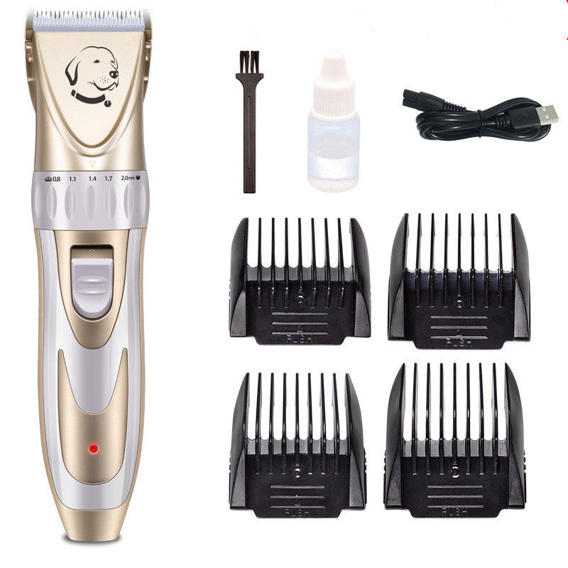 Style: Set with oil - Pet shaver