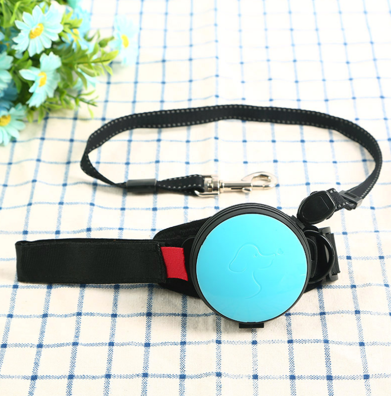 Pet dog new wrist traction rope liberation hands 3 meters explosion-proof automatic retractable profit promotion