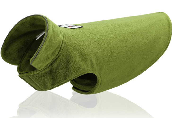 Color: Green, Size: M - Polar fleece clothing wear vest on both sides