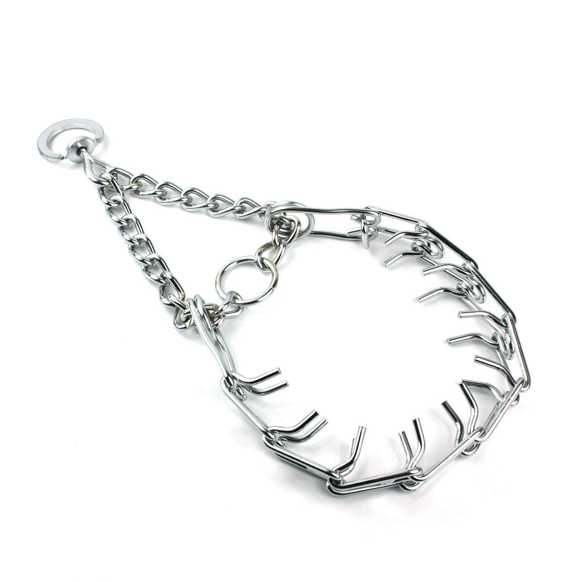 Color: Ordinary, Size: 3.5mmX55cm - Metal iron removable dog training chain