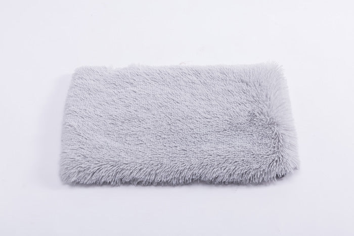 Color: Light grey, format: XL - Plush pet nest
