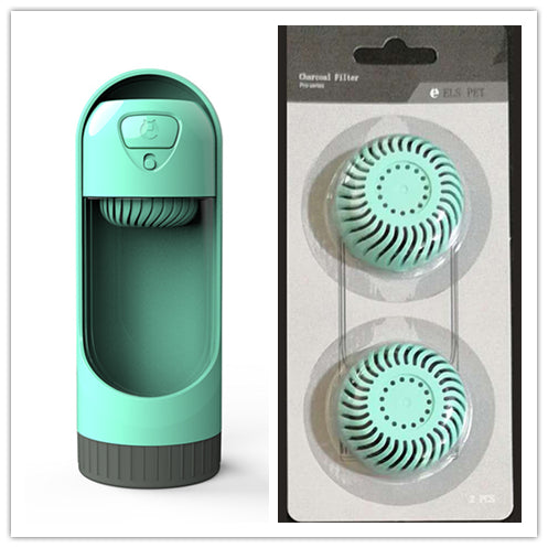 Color: Green set - Pet water supplies