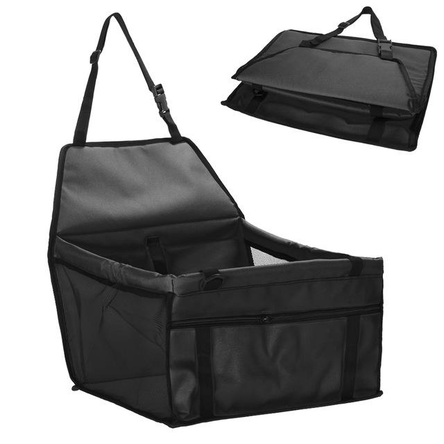 Color: Black - Waterproof Dog Carrier Seat Long Journeys