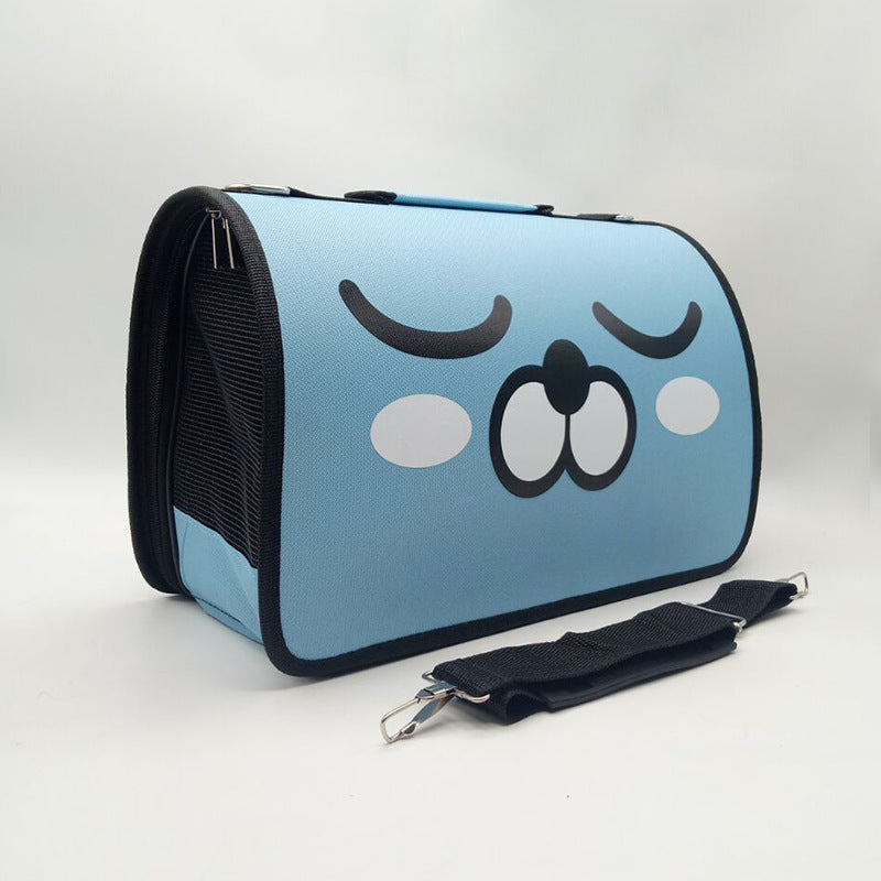 Color: S, format: Big blue eyes - Dog out bag