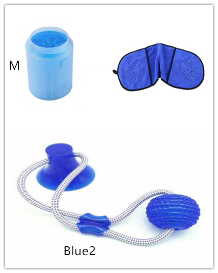Specifications: Set, Item number: Blue - Pet Paw Cleaner Cleaning Kit Cup Soft Brush Can
