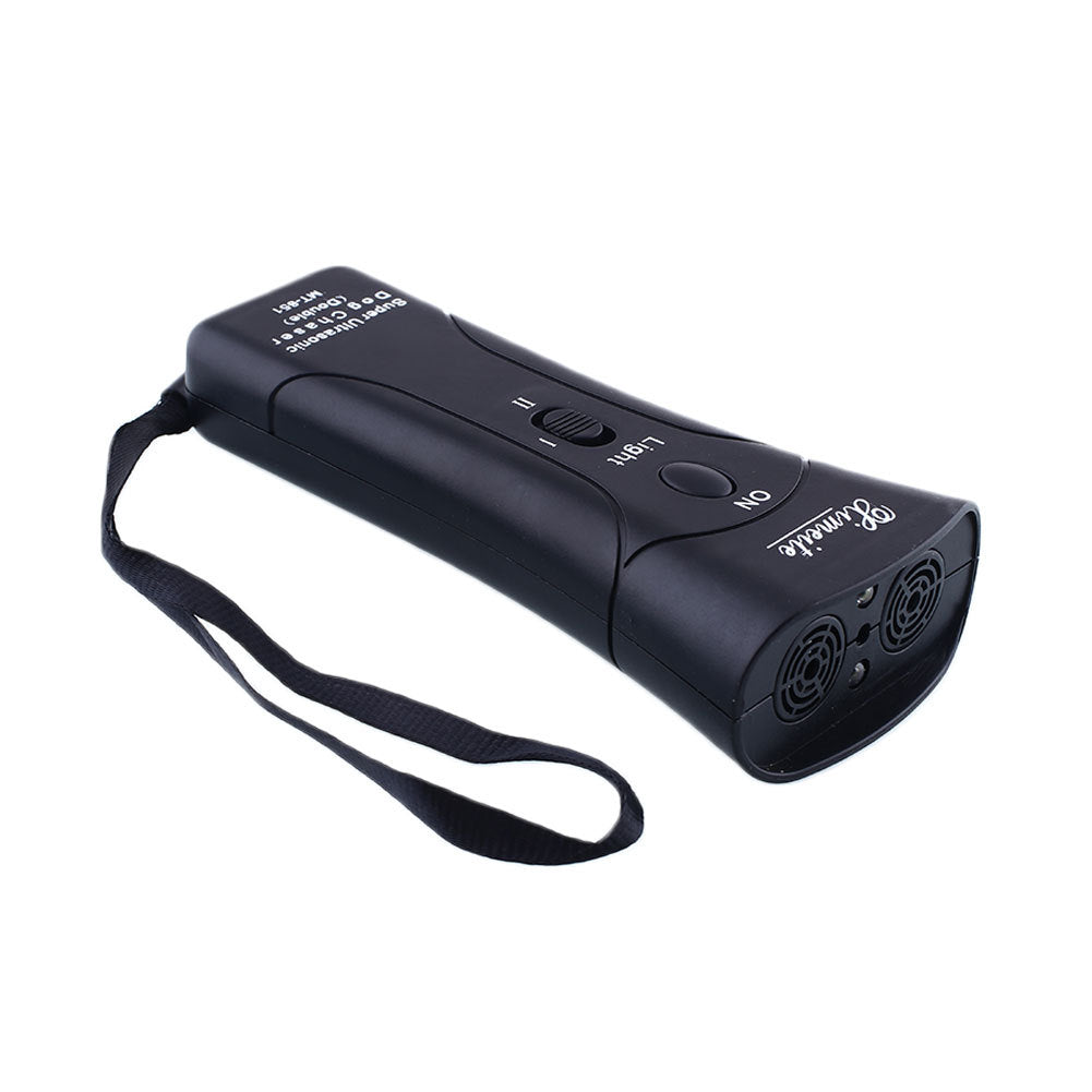 Color: Black - Ultrasonic Pet Training Device