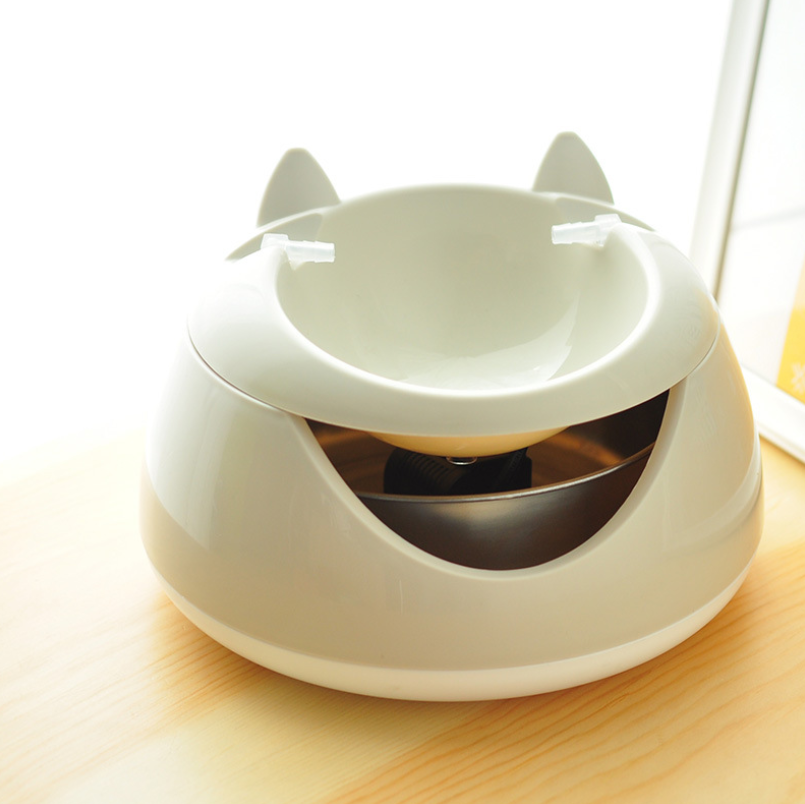 Color: Beige, Style: EU - Automatic water dispenser