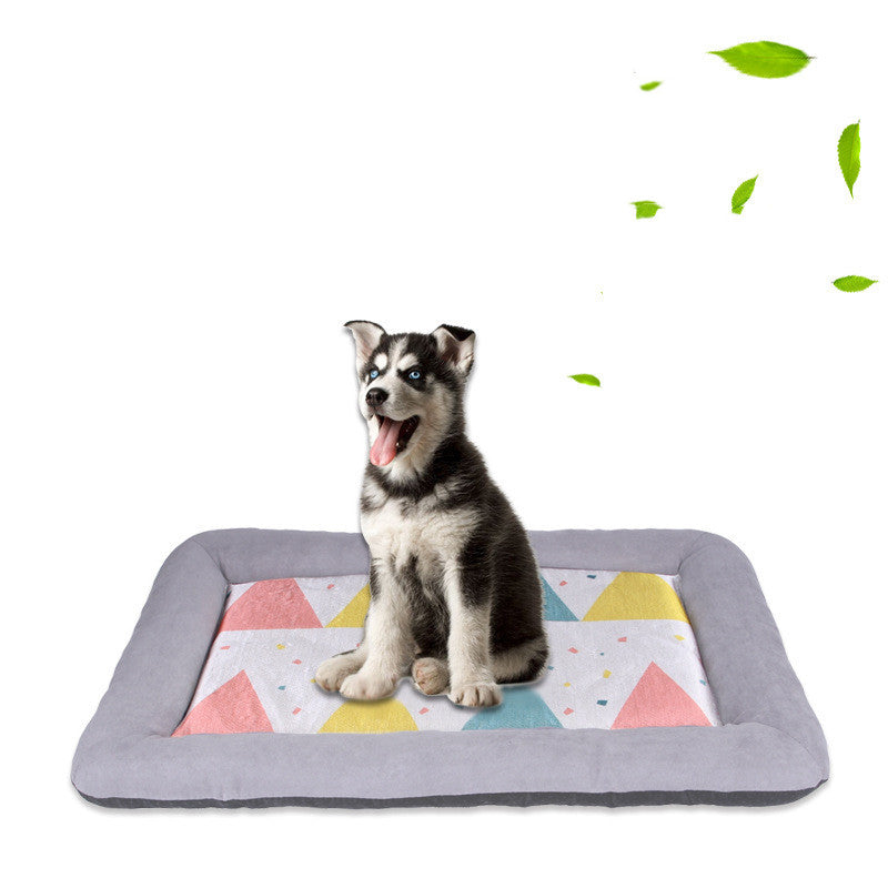 Color: Grey, Size: S - Cooling ice pad