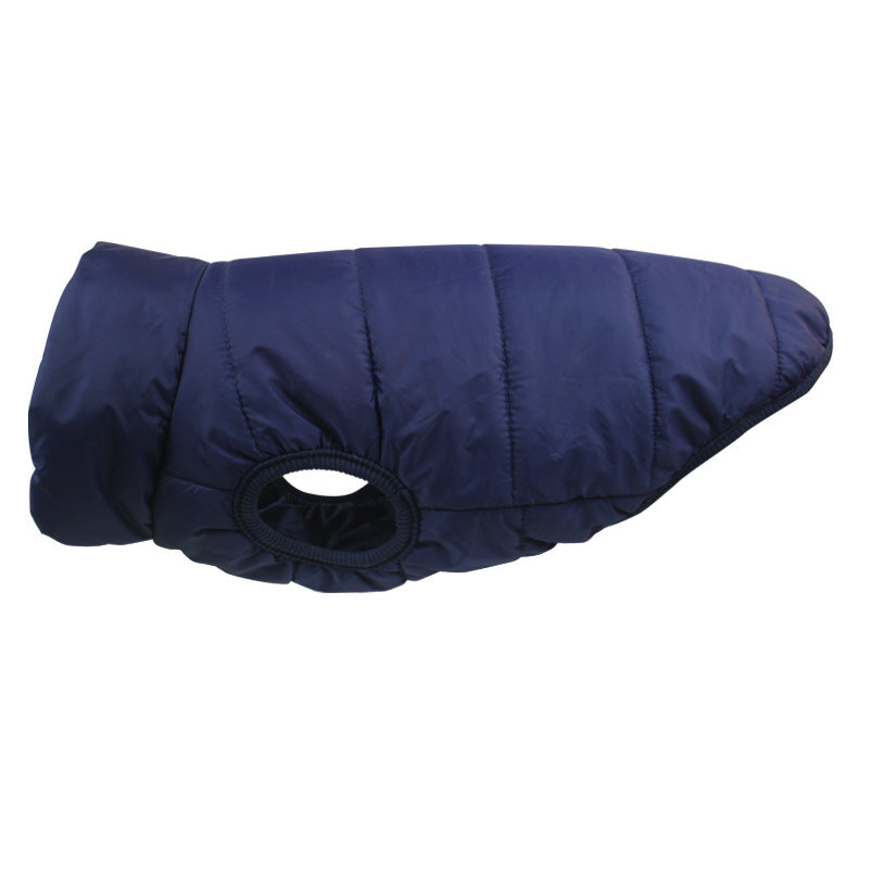 Color: Navy Blue, Size: XS - Padded Coat Coat Big Dog Large Dog Vest