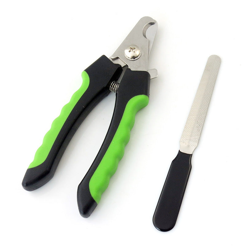 Color: nail clippers - Pet Hair Removal Grooming Comb Cleaning Kit Nail Clippers