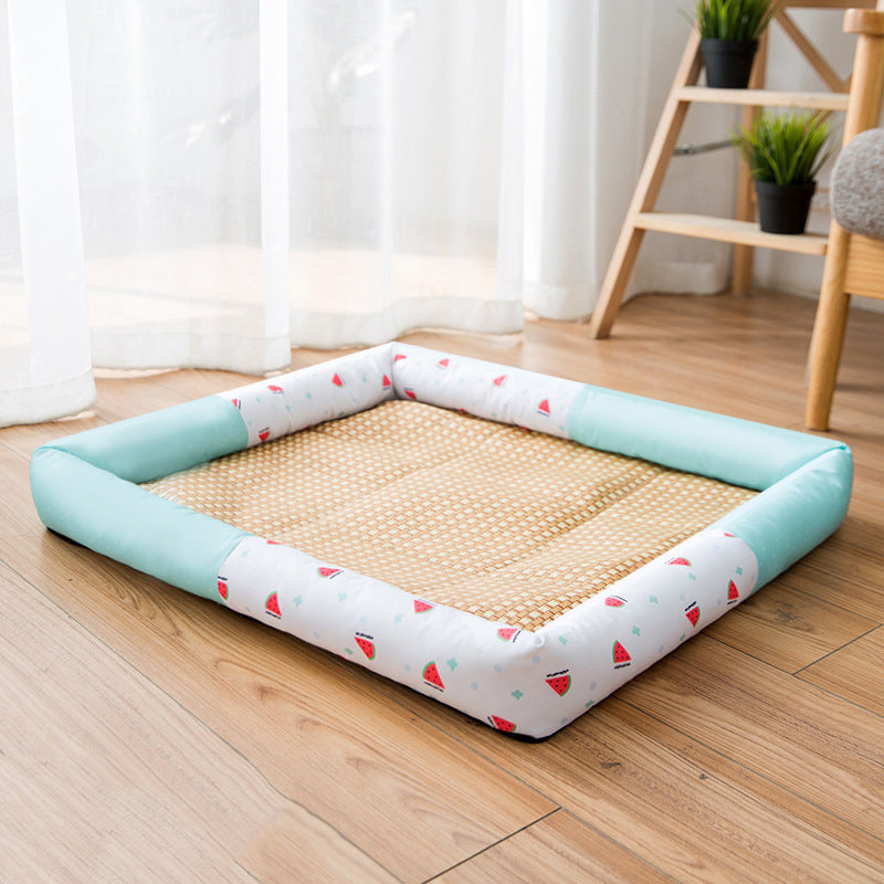 Color: green, Size: S - Four Seasons Universal Dog Mat Pet Products