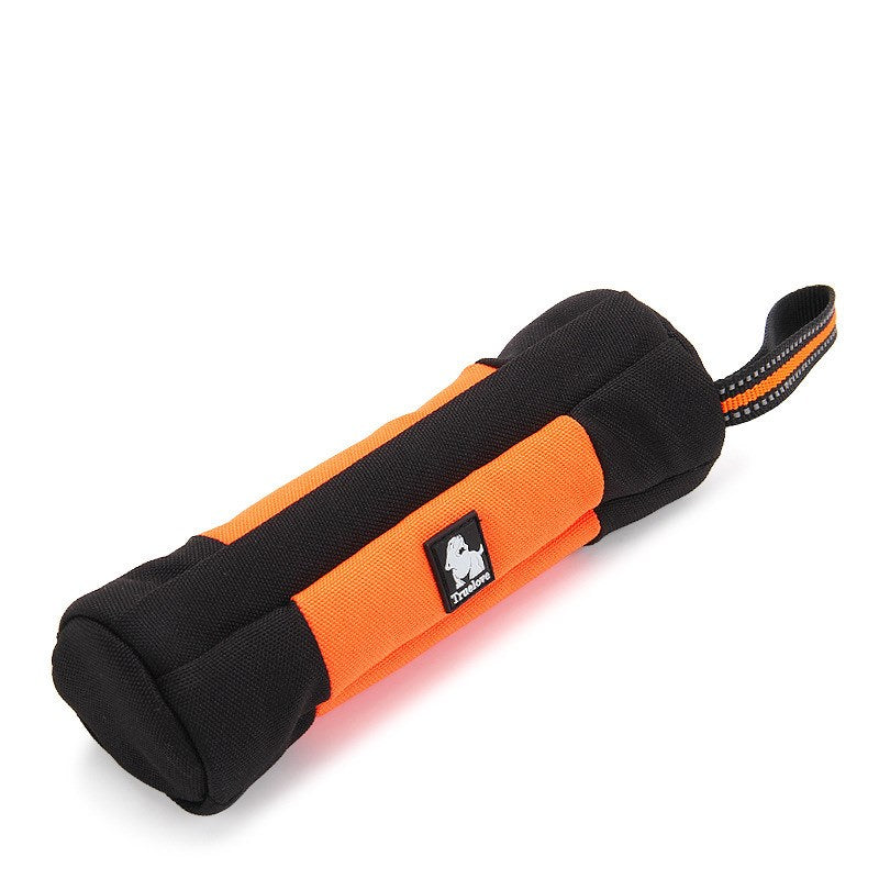 Color: Orange, Size: XL - Pet Dog Portable Storage Snack Bag Toy