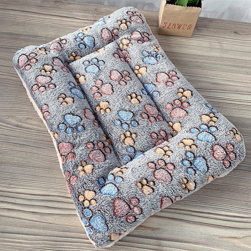 Color: Coffee, Size: S - Pet Mattress, Blanket, Dog Quilt, Cat Litter, Sleeping Pad