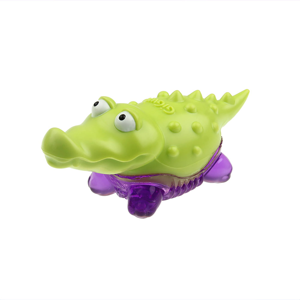 Color: Q baby crocodile - Puppy Molars Pet Toys Making Noise