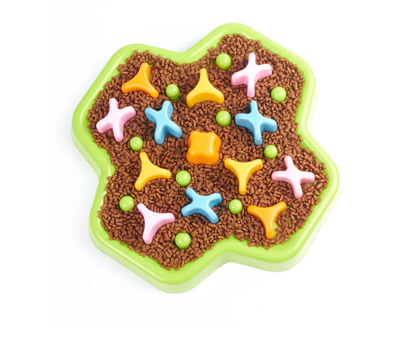 Dog Slow Food Bowl Intelligence Training Bowl