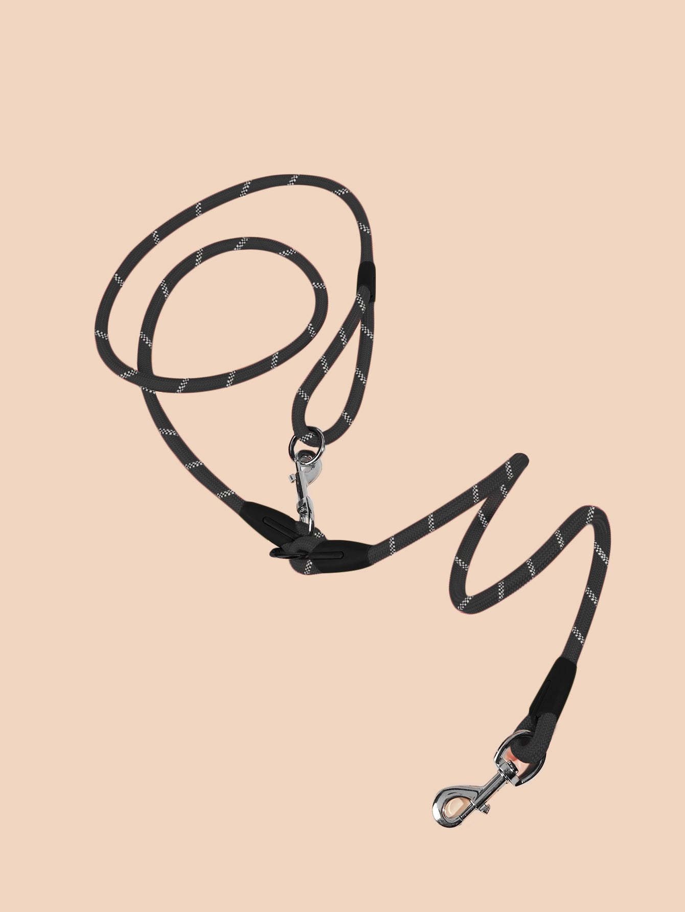 One Drag Two Multi-Functional Hands Cross Shoulder Running Rope Dog Artifact