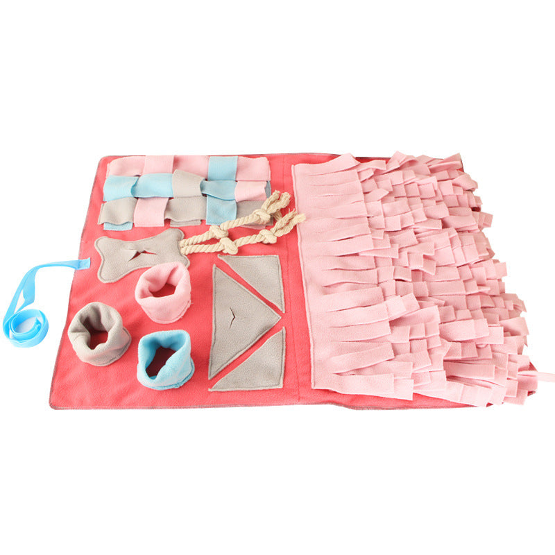 Dog Bite Resistance And Stress Relief Slow Food Training Game Blanket