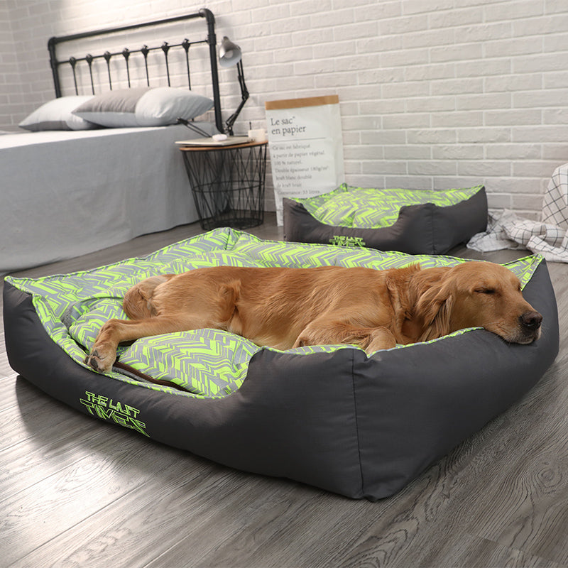 style: Style A, Size: M - Summer Fully Removable And Washable Big Dog Mat