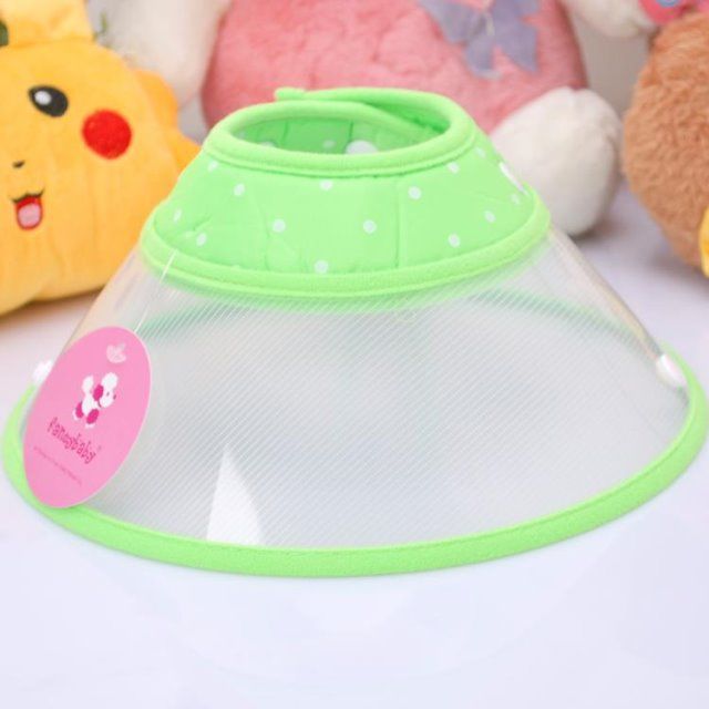 Color: Green, Size: L - Pet Protective Cover Protective Cover Beauty Cover Anti-Bite Ring