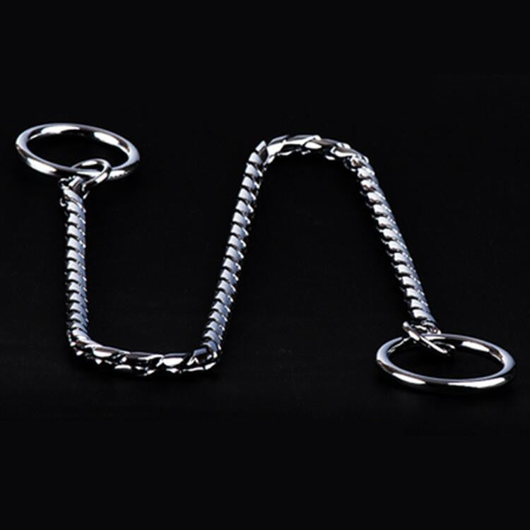 style: A, Size: 70cm - Stainless Steel P-chain Competition-grade P-chain Corrected Bursting Chain