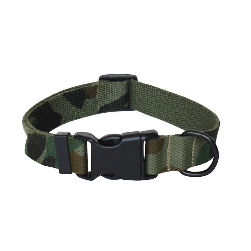 Color: L, Size: L - Ribbon dog rope ethnic pet productsPrinted dog collar