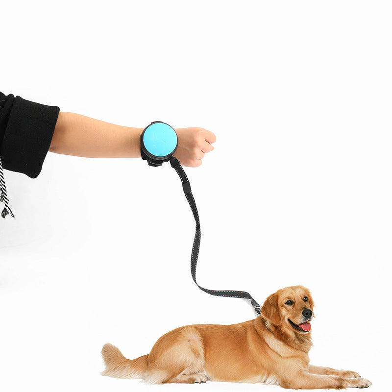 Pet dog new wrist traction rope liberation hands 3 meters explosion-proof automatic retractable profit promotion