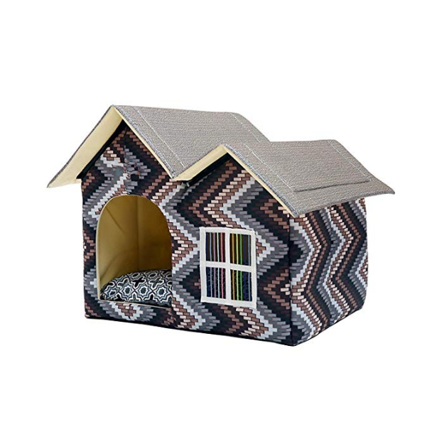 Color: C - Double top pet house