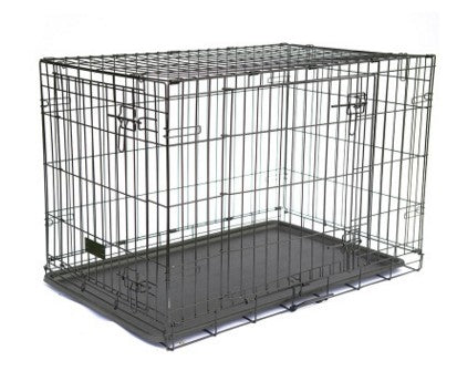 Size: L - Folding Metal Dog Cage