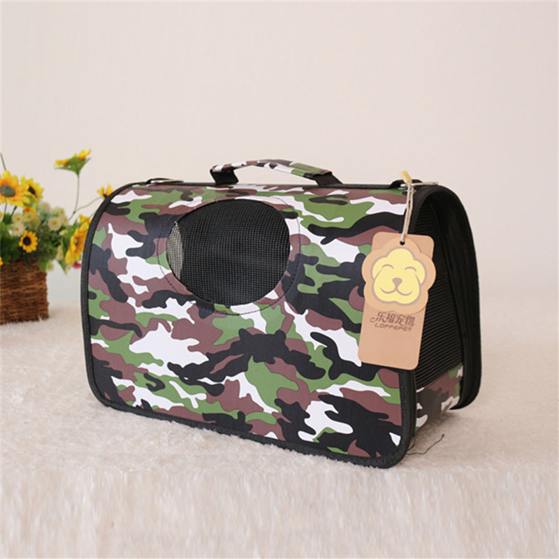 Color: L, format: Camouflage Green - Dog out bag