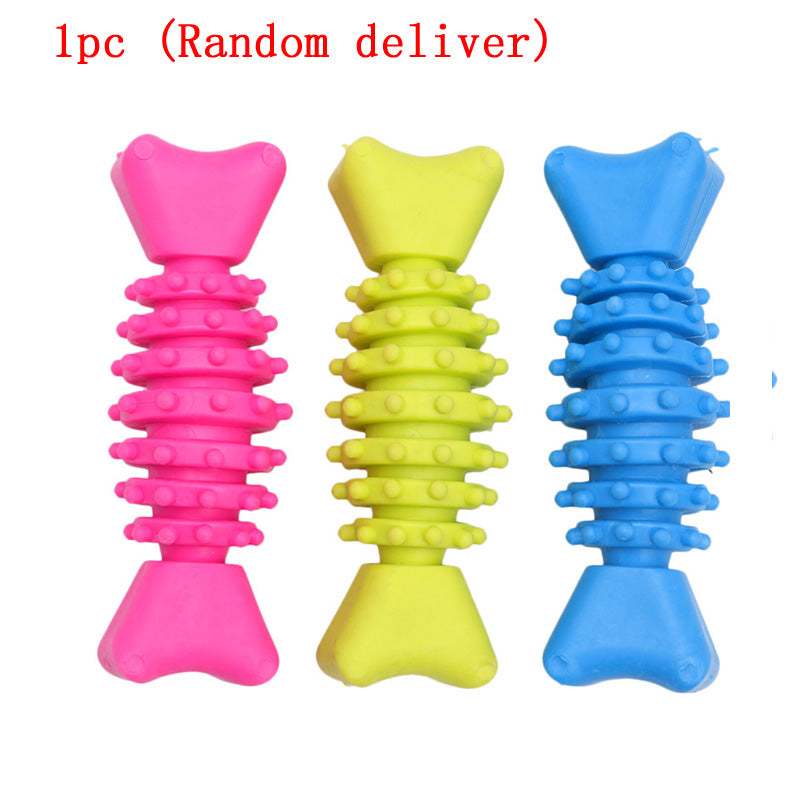 style: E, Color: Blue - Biting resistant pet toy