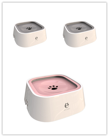 Color: Mix color set7 - Non-wet Mouth Dog Bowl, Floating Bowl, Anti-overturning
