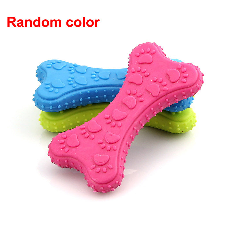 style: H, Color: Random color - Biting resistant pet toy