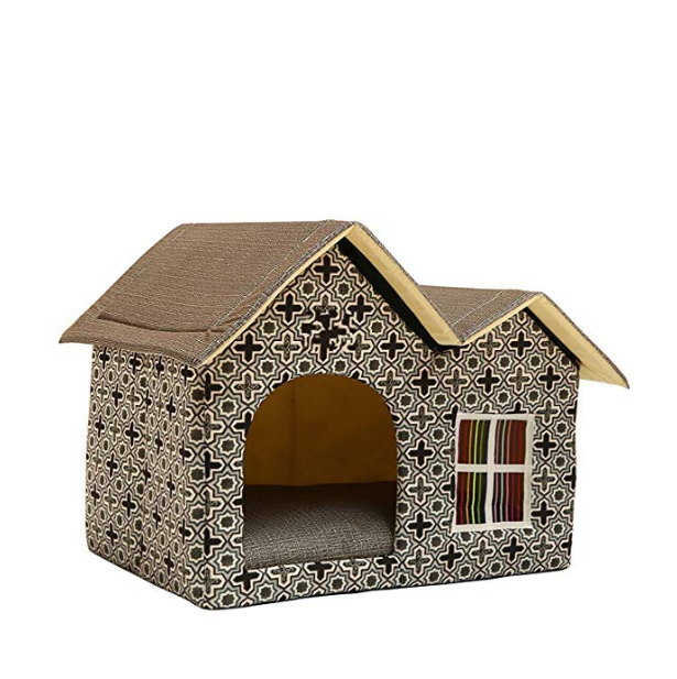 Color: D - Double top pet house