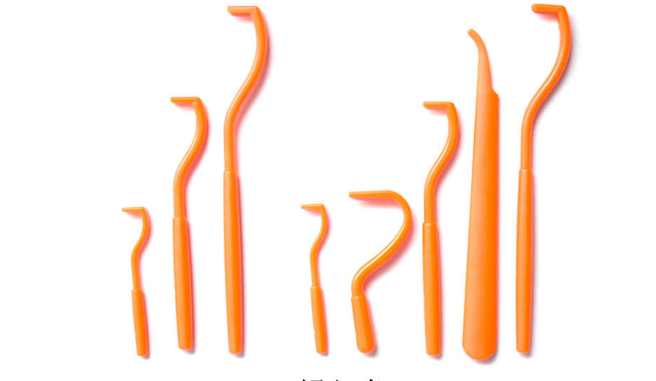 Specifications: Orange3pcs - Pets in addition to scorpion clips to catch flea clips