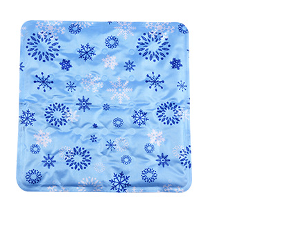Color: Snowflake, Size: 40x50cm - Washable gel pet cooling pad( only available in Thailand warehouse)
