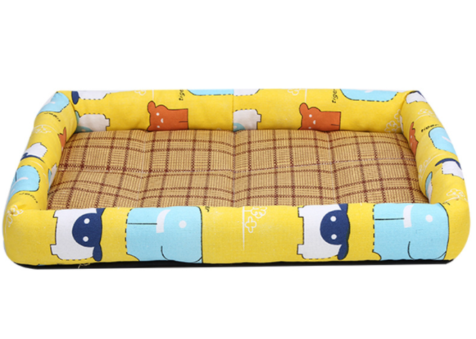 style: H, Size: XL - Pet Mat Mat Nest Four Seasons Universal Rattan Pet Nest