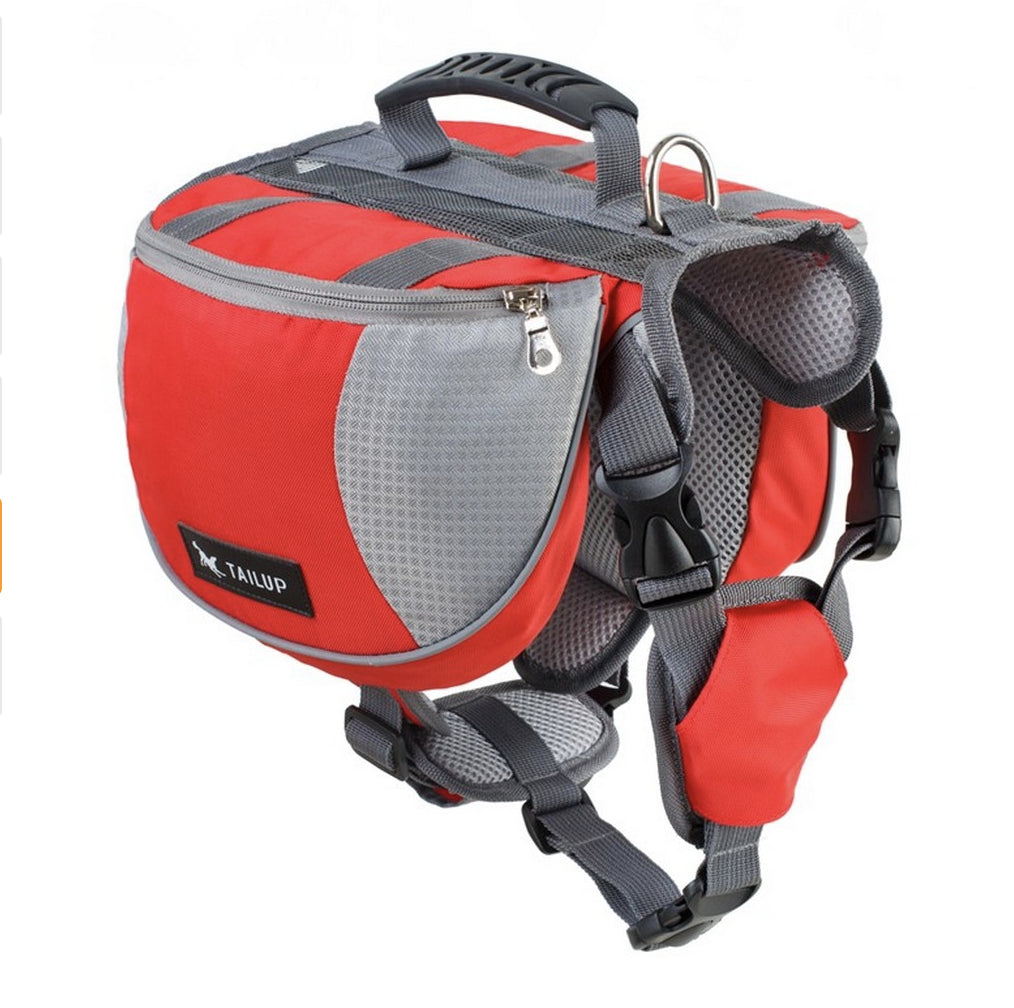 Color: Red, Size: L - Dog Hiking Pack