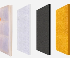 style: 4 pieces of filter cotton - Pet dog water dispenser cat water dispenser