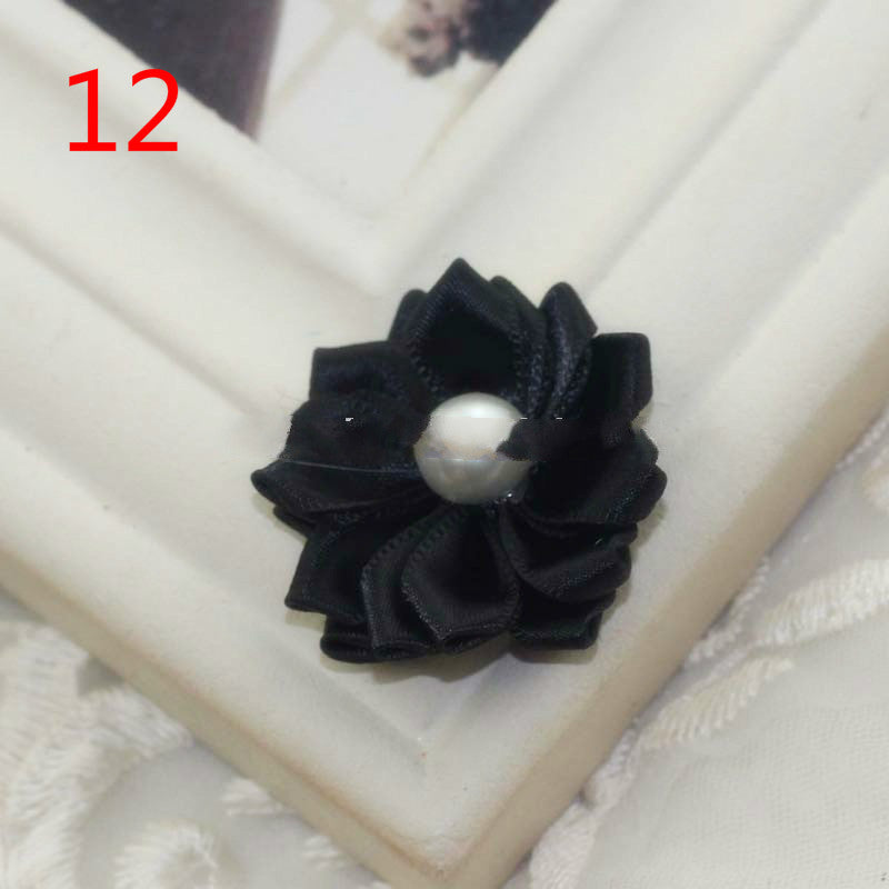 Ribbon Handmade Pearl Flowers