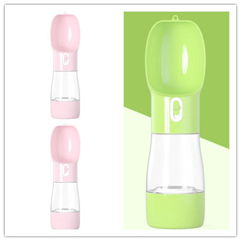 format: Green Pink Pink - Multifunctional pet cup