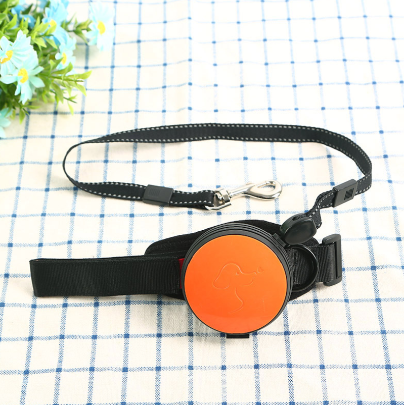 Pet dog new wrist traction rope liberation hands 3 meters explosion-proof automatic retractable profit promotion