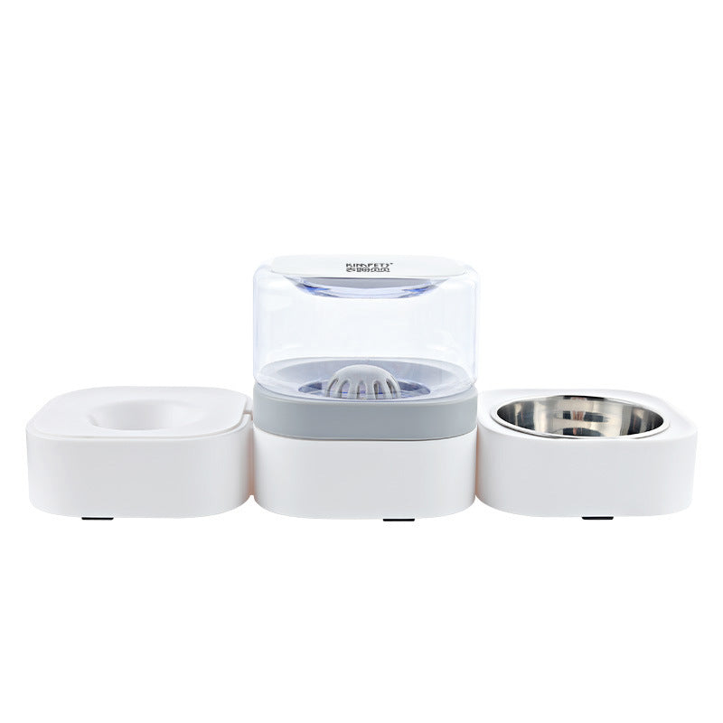 Color: Grey - Cat and pet water dispenser