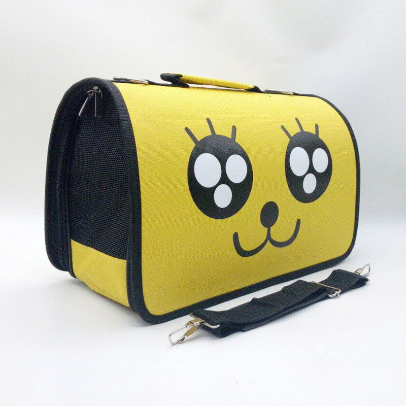 Color: L, format: Big yellow eyes - Dog out bag
