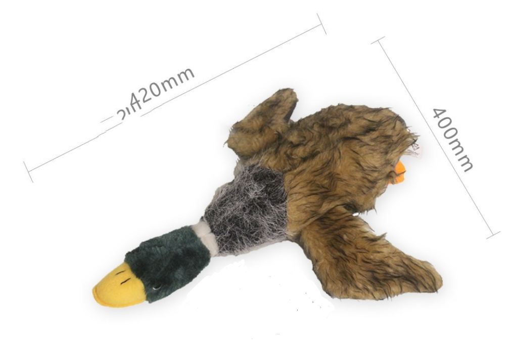 Color: Mallard l - European And American Sounding Bionic Pet Plush Doll