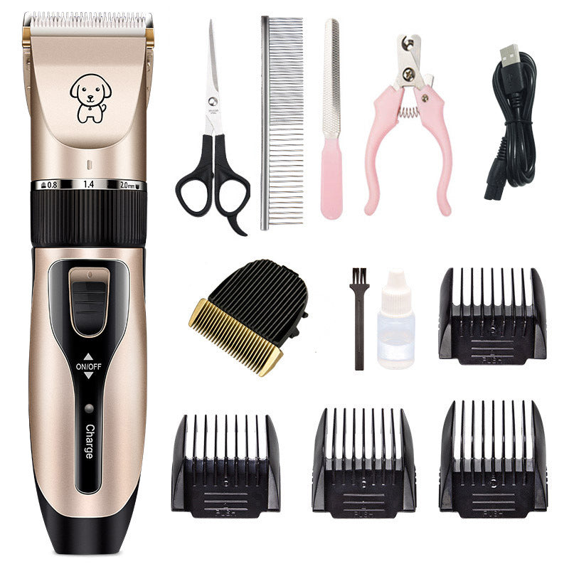 Color: Package D - Dog shaver pet electric clippers
