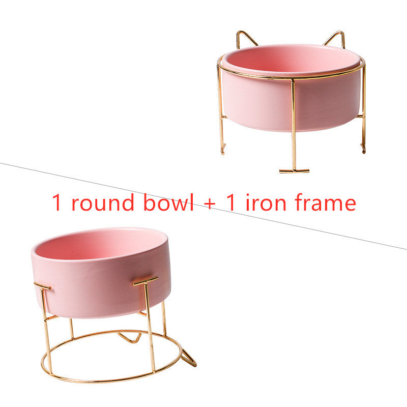 Color: Pink, style: C - Nordic Creative Multifunctional Fruit Dessert Bowl