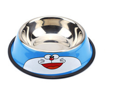 Color: Blue cartoon, Specification: S - Pet basin