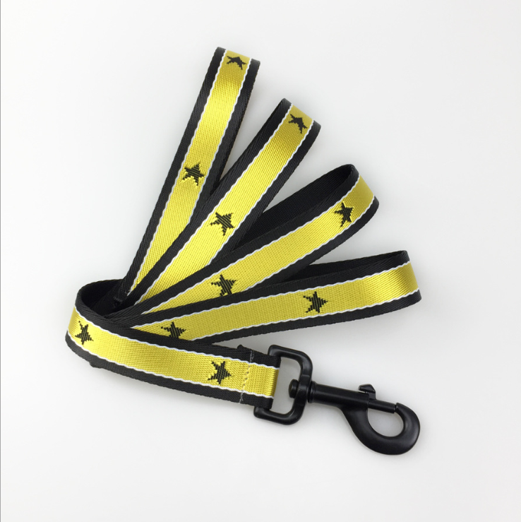 Color: Yellow traction rope, Specification (length * Width): S - Chest band for medium and large dogs